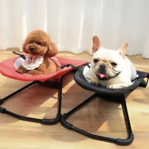 Cama mecedora para perros