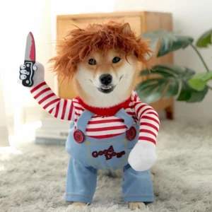 Disfraz de chucky para perros y gatos