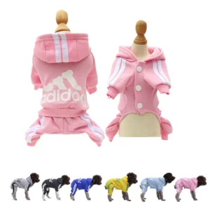 Sudadera adidog con capucha para perros pequeños y gatos