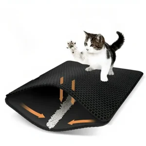 Tapete para gatos limpia patas | Tapete recolector de arena