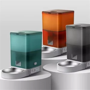 Dispensador automático de comida para mascotas(perros y gatos)