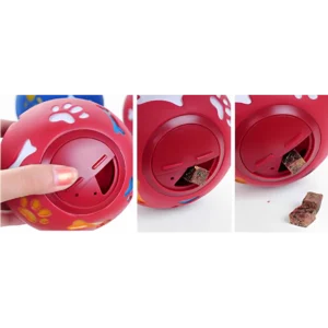 Pelota dispensadora de alimento para perros y gatos