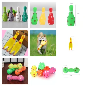 juguetes masticables mancuernas para perros y mascotas