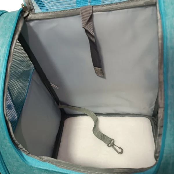 morral para transportar perros y gatos mascotas pequenas y medianas interior