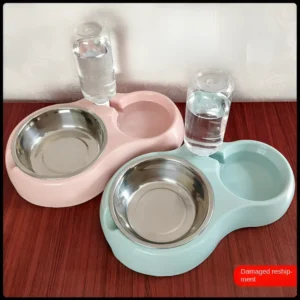 Comedero y bebedero automático para mascotas(Perros y Gatos)