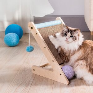 Rascador y Gimnasio Pequeño para Gatos 4 en 1