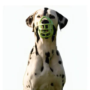 Bozal de Goma para Perros | Luminoso(Fluorescente – Verde)