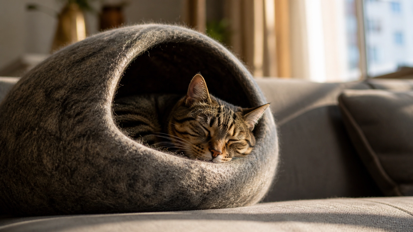 ¿Cómo preparar el lugar de descanso de tu gato para el invierno?